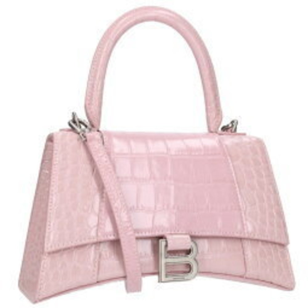 Balenciaga Hour Glass Handbag Pink